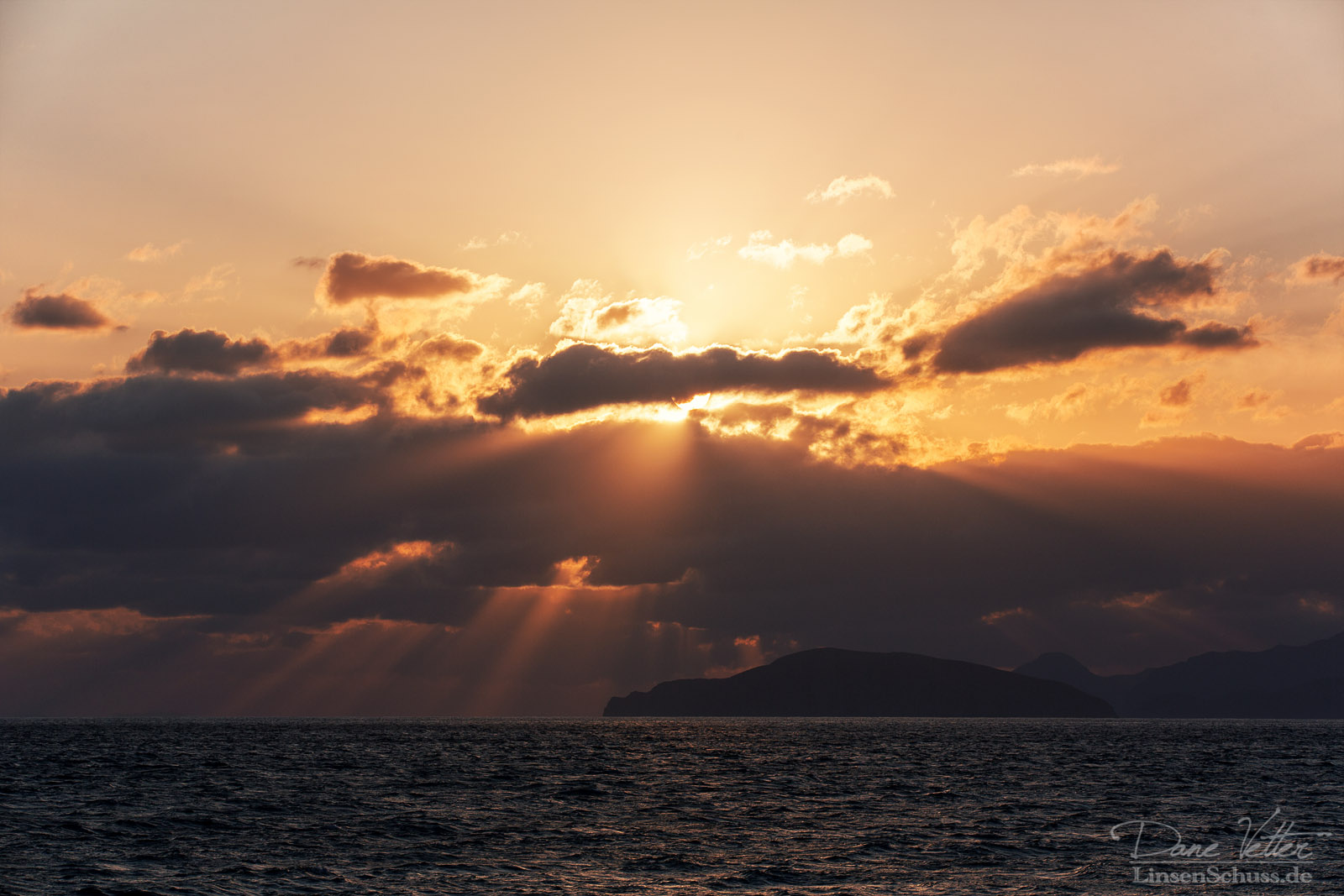 Sun rays in the morning